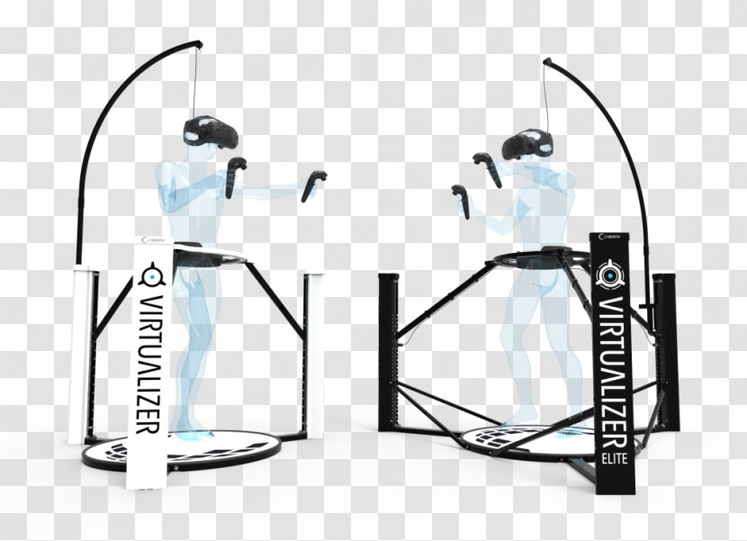 Cyberith Virtualizer Information Poster Virtual Reality Simulation - Sports Equipment Transparent PNG