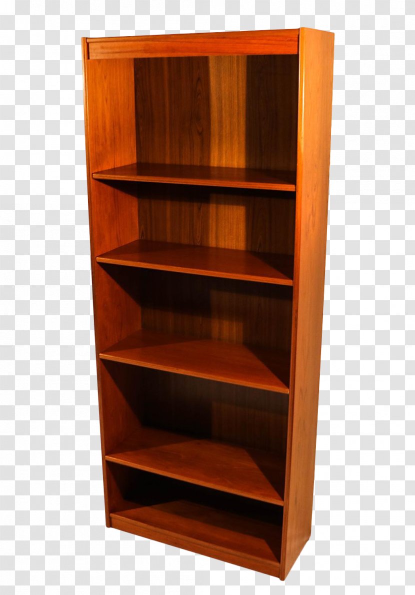 Shelf Bookcase Chiffonier Wood Stain - Bookshelf Transparent PNG
