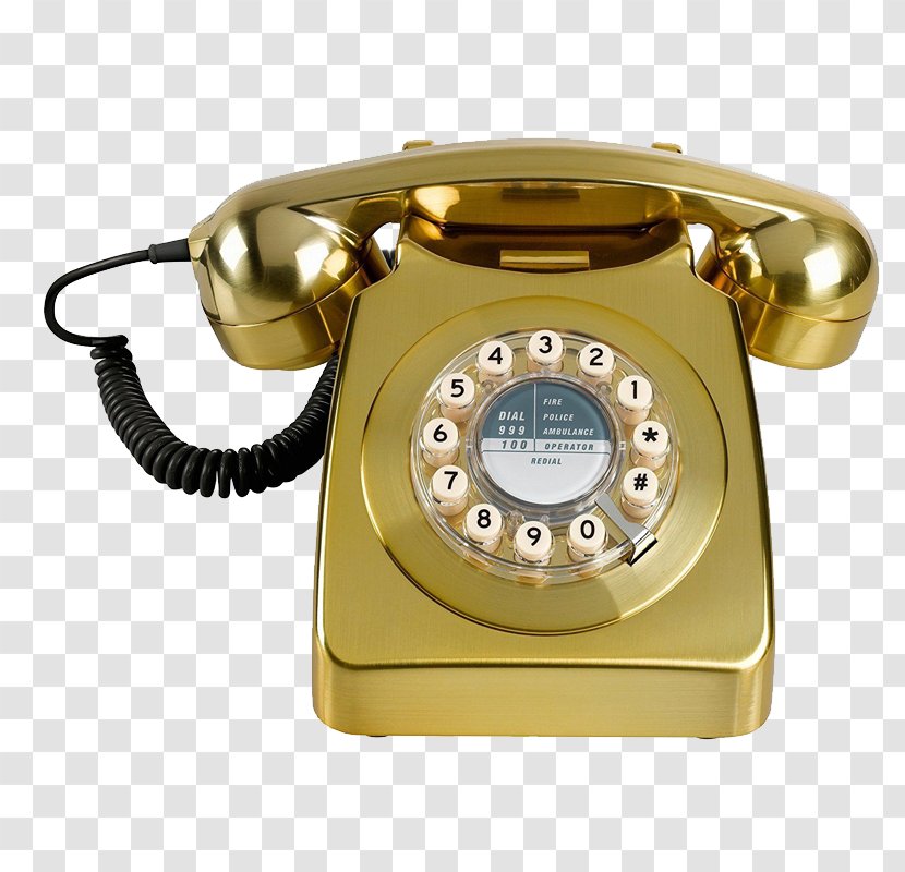 Wild & Wolf 746 Telephone Home Business Phones Retro Style Dialling - Gpo Transparent PNG