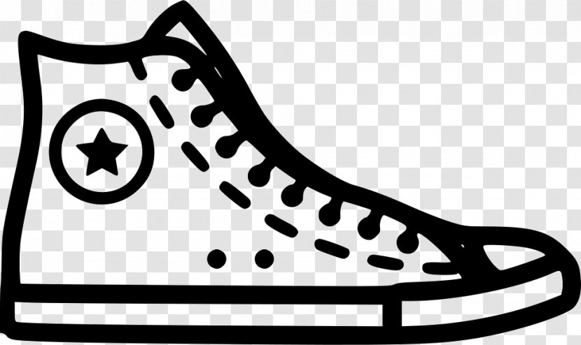 Converse Clothing Shoe Chuck Taylor All-Stars Clip Art - White - Recreation Transparent PNG
