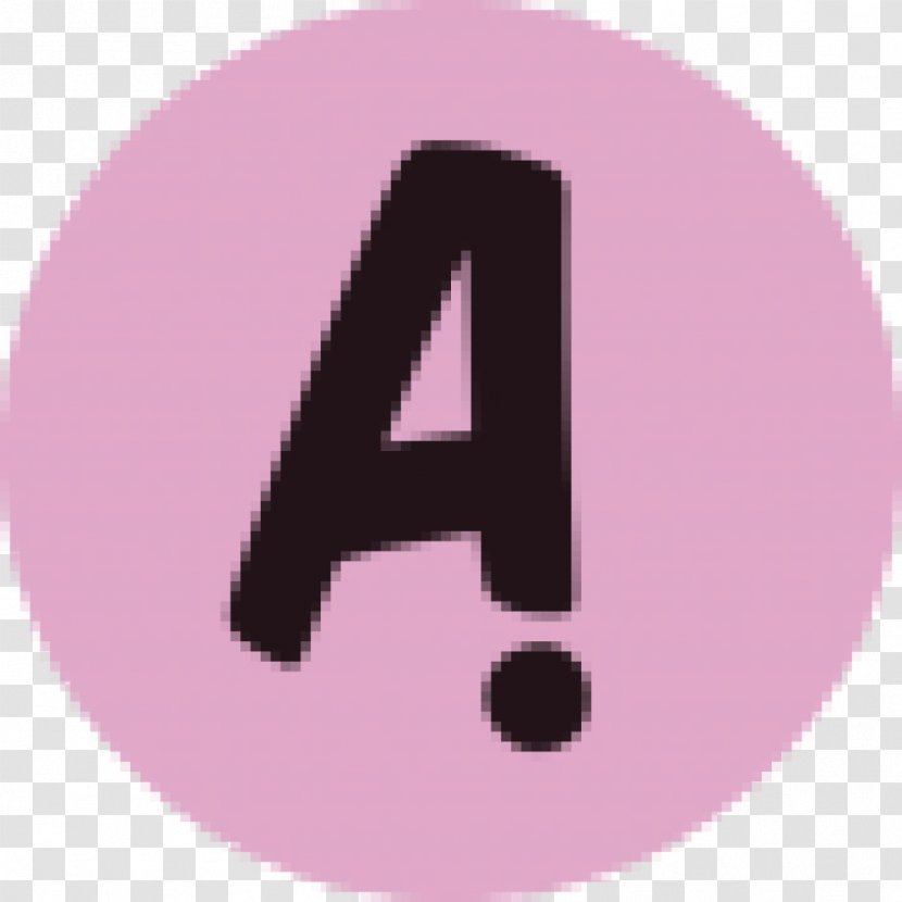 Circle Pink M Angle - Symbol Transparent PNG