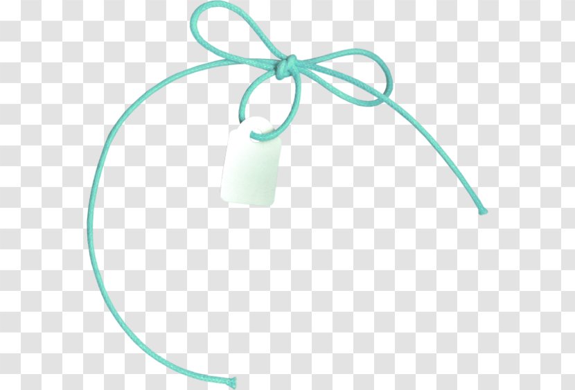 Rope ICO - Tags Green Bow On Transparent PNG