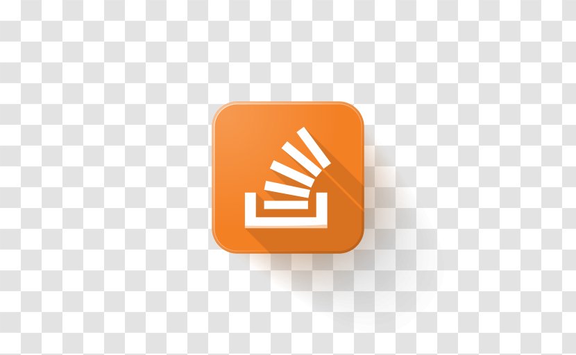 Stack Overflow JavaScript - Orange - Overflowing Pictogram Transparent PNG