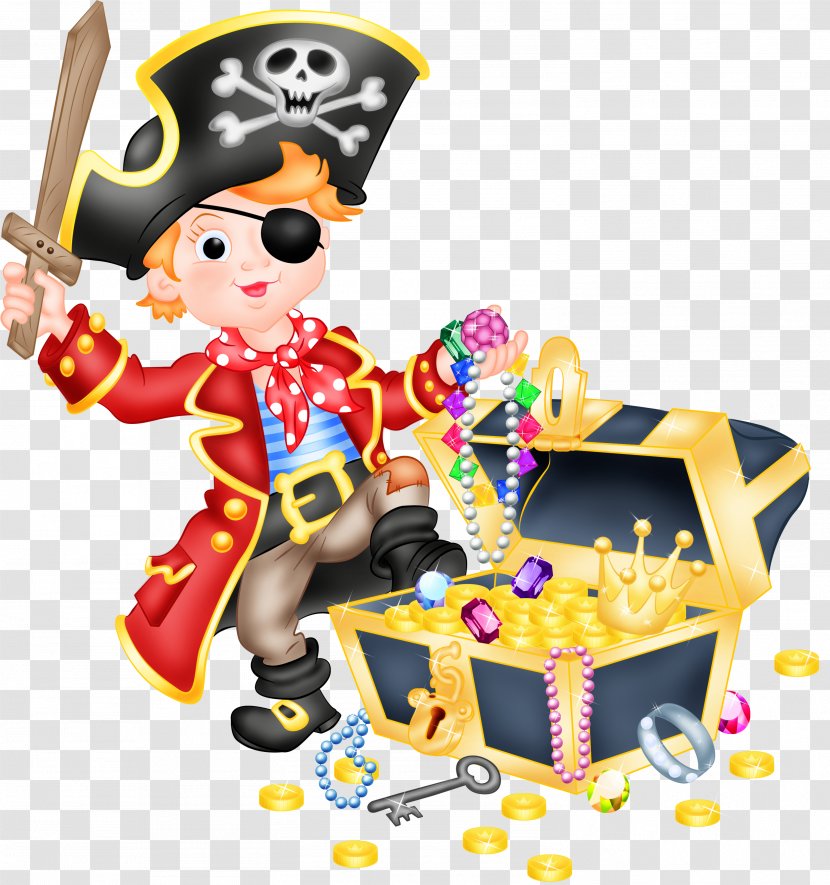 Picture Frame Android Child Clip Art - Food - Cartoon Pirates Transparent PNG