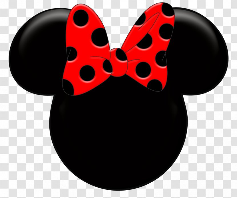 Minnie Mouse Mickey Clip Art Vector Graphics Image - Red Transparent PNG