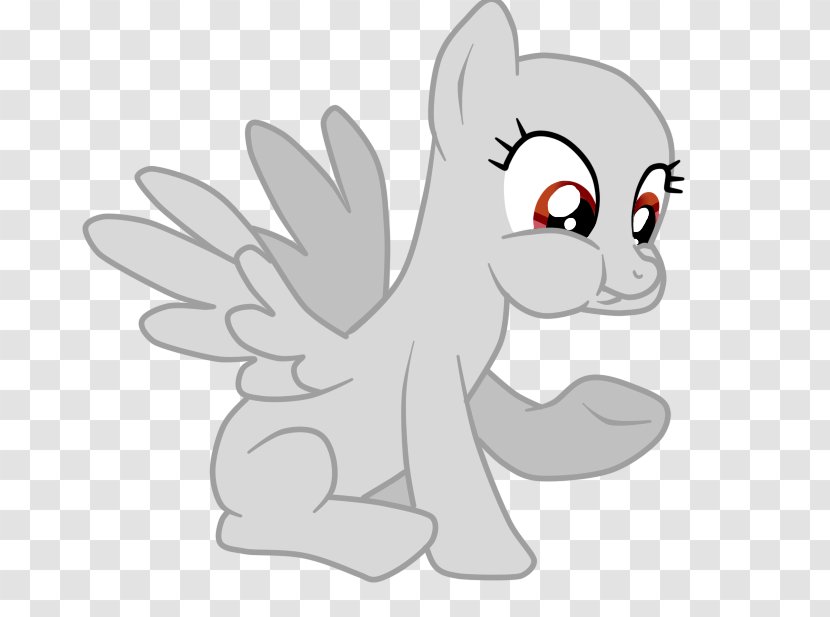 Rainbow Dash Pony Twilight Sparkle Rarity Derpy Hooves - Silhouette - Pegasus Hair Transparent PNG