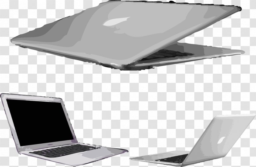 Macintosh MacBook Air Laptop Netbook - Computer - Vector Apple Transparent PNG
