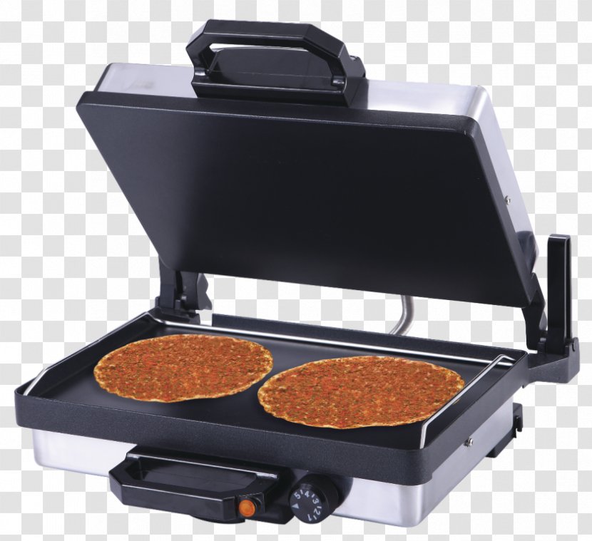 Lahmajoun Pizza Oven Flatbread Toaster - Contact Grill Transparent PNG