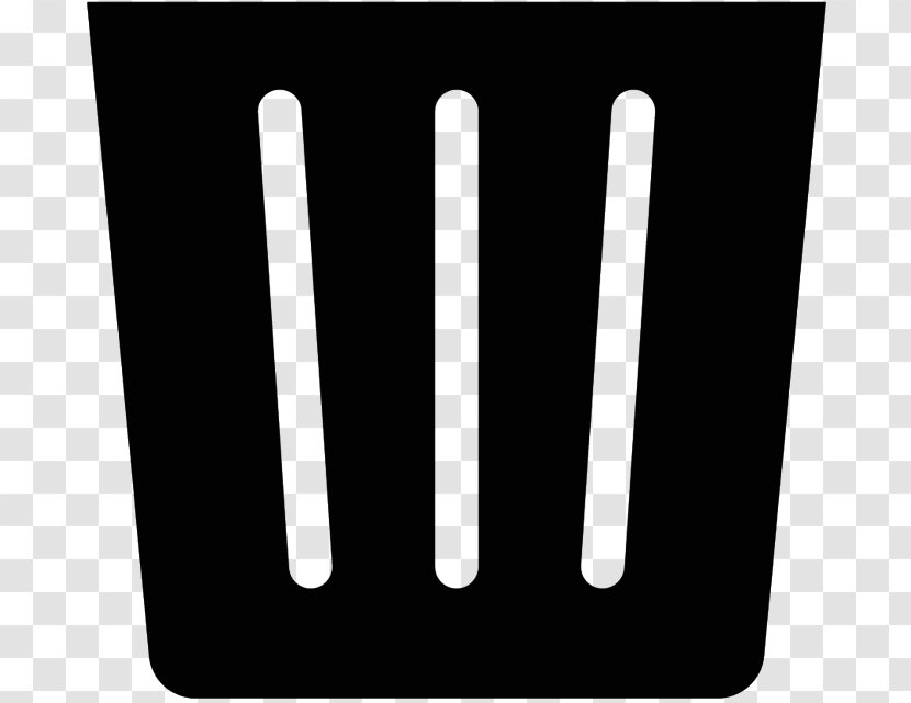 Logo Product Black & White - M Font Line Transparent PNG