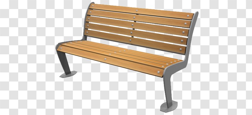 Bench Park Table Street Furniture - Mobiliario Urbano Transparent PNG