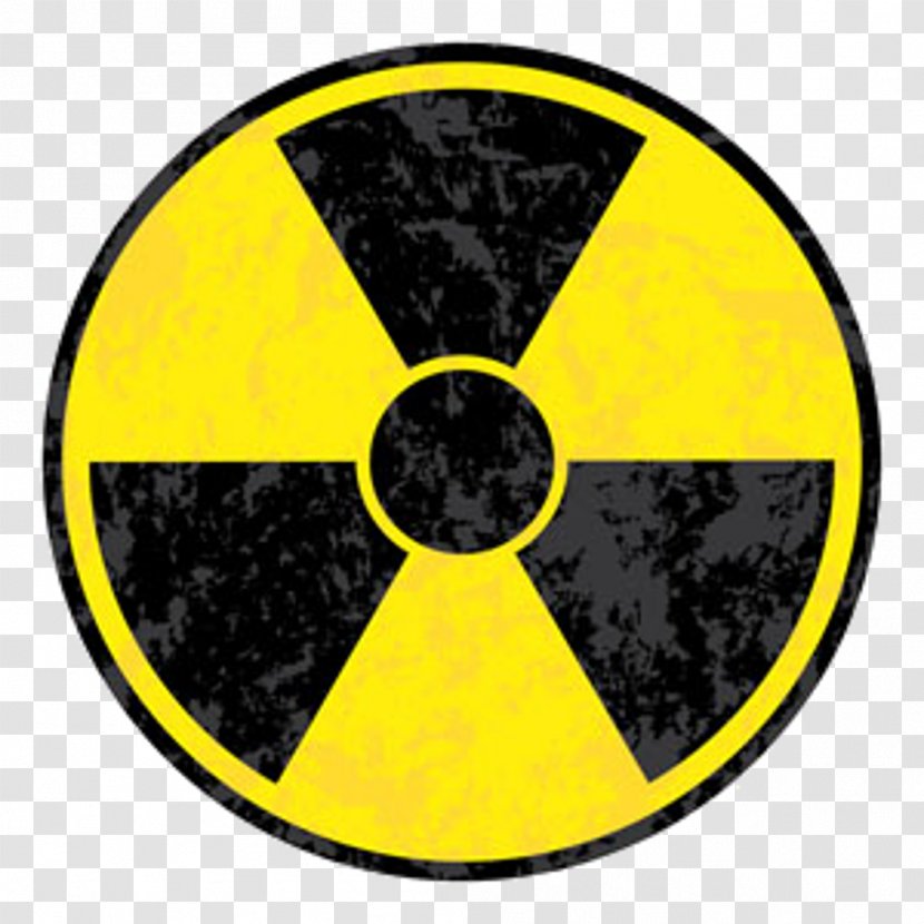 Radiation Radioactive Decay Nuclear Power Biological Hazard Symbol - Sign - Danger Transparent PNG