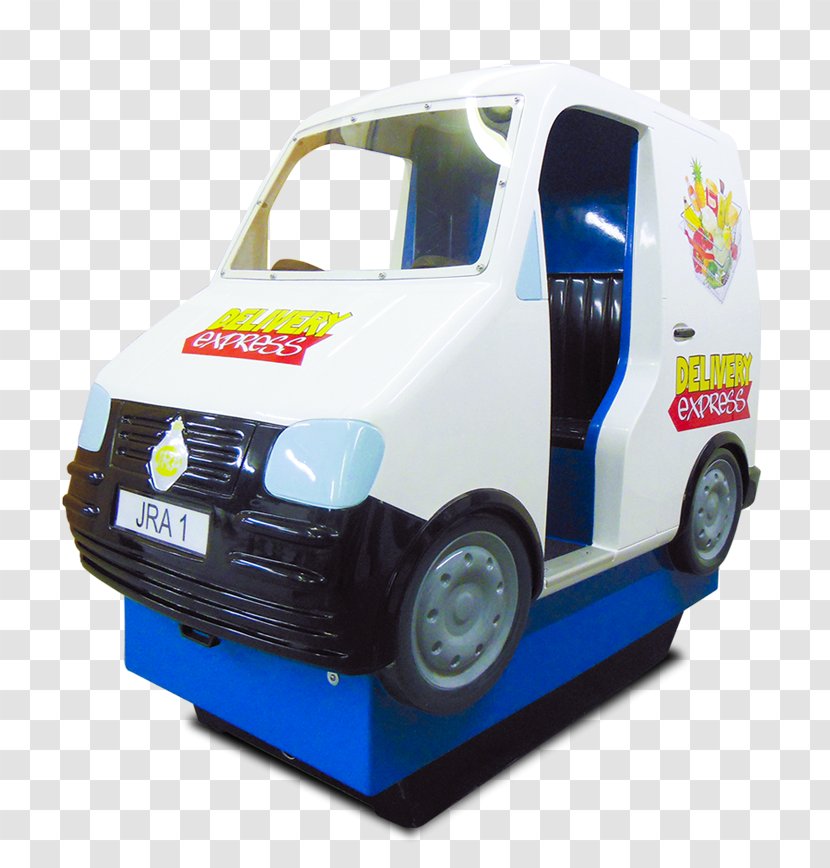 Compact Van Car Chevrolet Express Kiddie Ride - Commercial Vehicle Transparent PNG