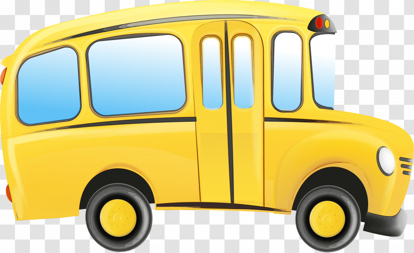 School Bus Transparent PNG