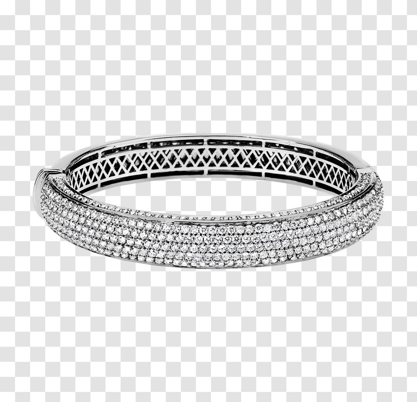 Bangle Bracelet Jewellery Diamond Pandora - Charm Transparent PNG
