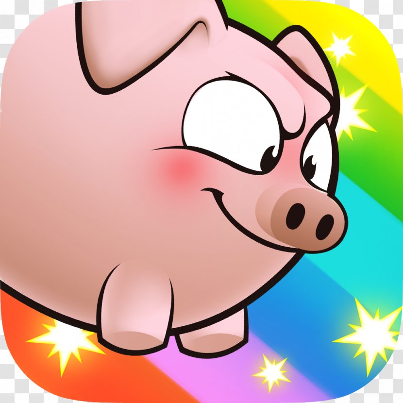 Pig Racing Snout Computer - Happiness Transparent PNG