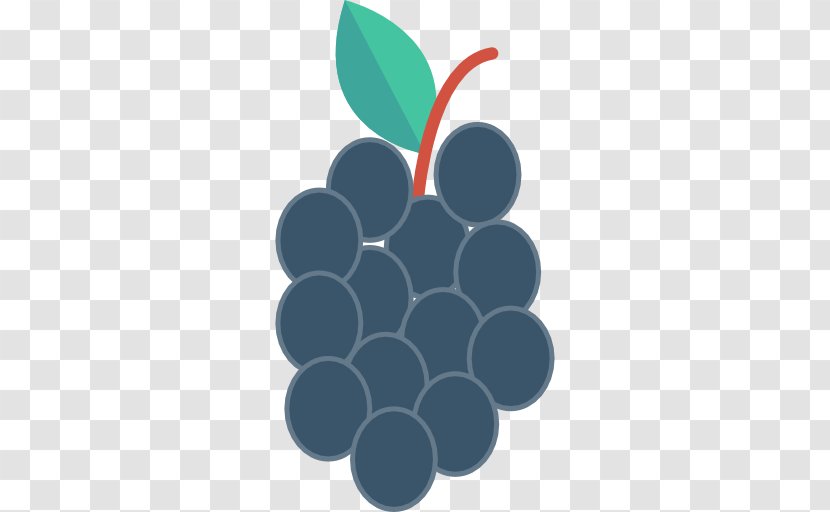 Grape Fruit Blueberry Transparent PNG