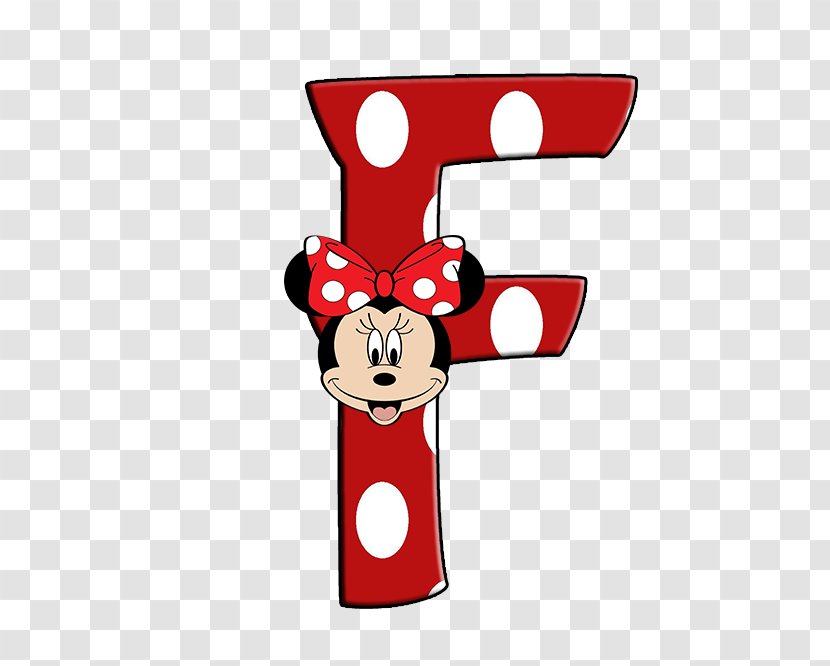 Alphabet Minnie Mouse Character Clip Art - Atom Transparent PNG