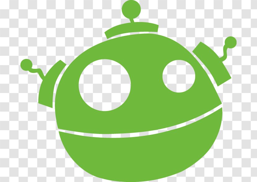 Logo Icon - Green - Robot Avatar Transparent PNG