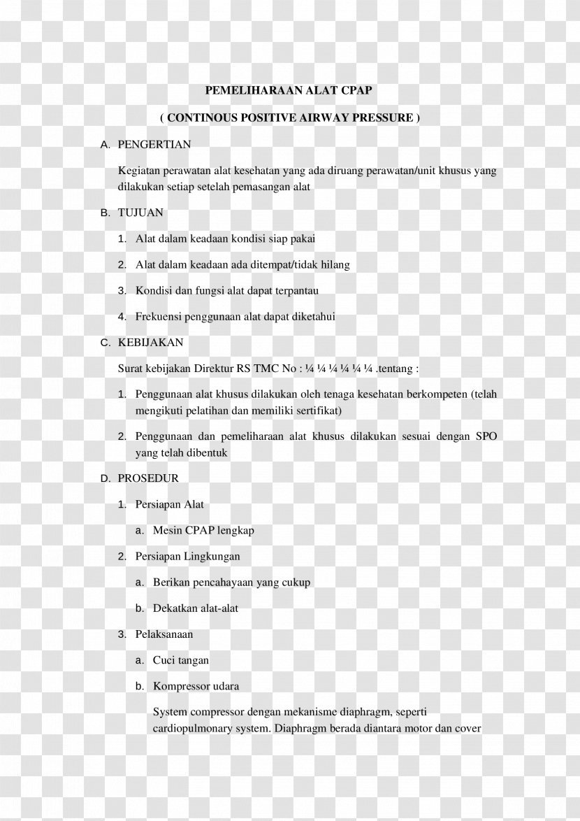 Document PCO2 Web Page Text Template - Paper - Positive Airway Pressure Transparent PNG