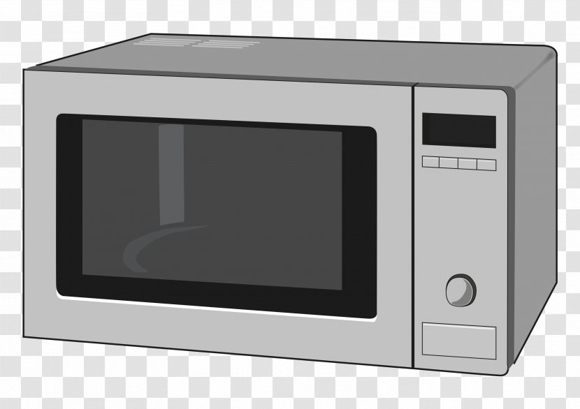Microwave Ovens Drawing Home Appliance Toaster - Cooking Ranges - Microondas Transparent PNG