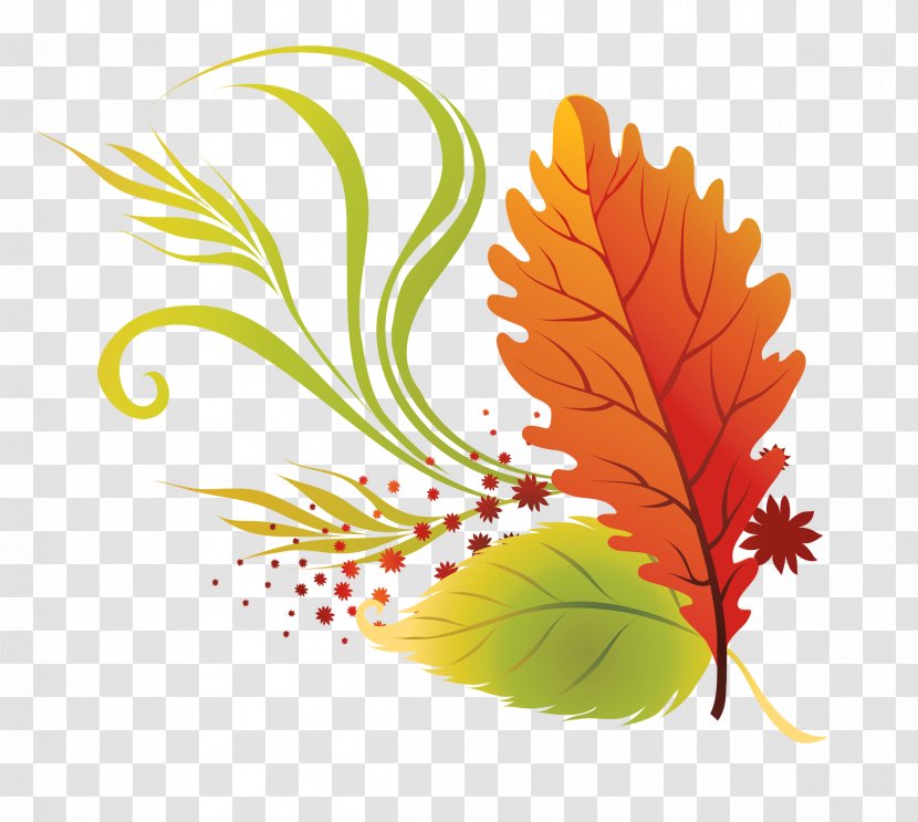 Autumn Leaf Color Clip Art - Blog - Transparent Fall Leaves Clipart Picture Transparent PNG