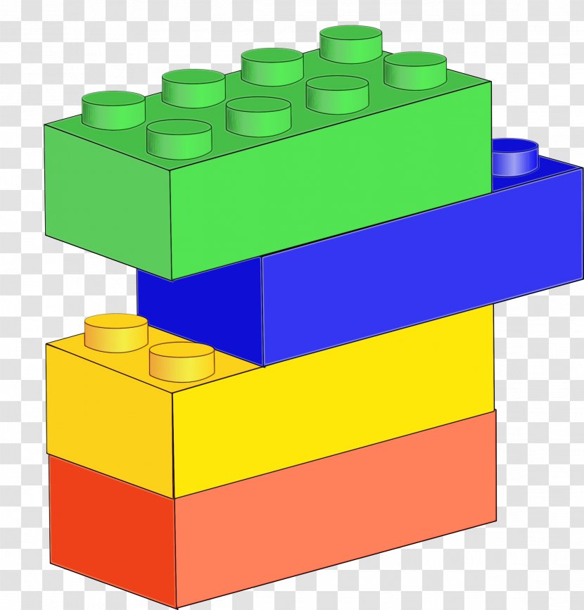 Toy Lego Clip Art Block Brick - Rectangle Educational Transparent PNG