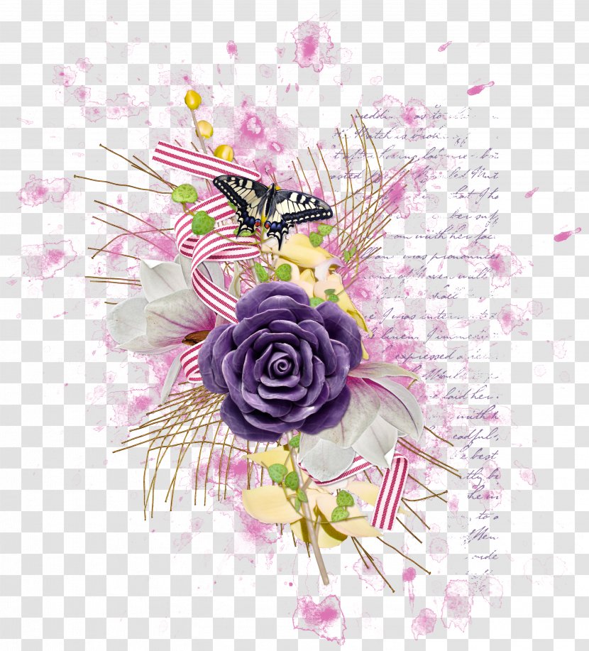 Floral Design Cut Flowers Flower Bouquet Rosaceae - Arranging Transparent PNG
