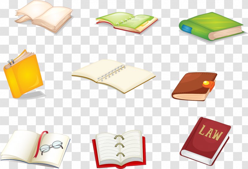 Adobe Illustrator Icon - Rectangle - Vector Hand-painted Books Transparent PNG