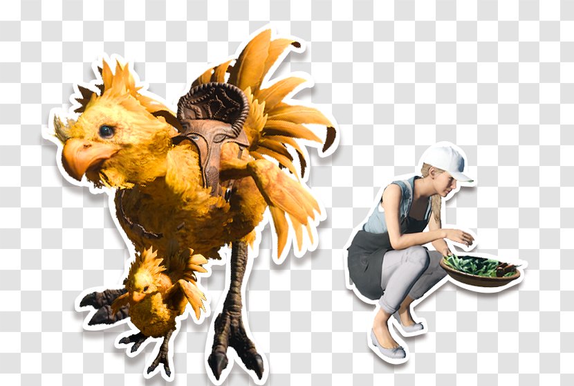 Final Fantasy XV : Comrades Chocobo's Mysterious Dungeon Square Enix Legendary Creature - Membrane Winged Insect - Xv Años Transparent PNG