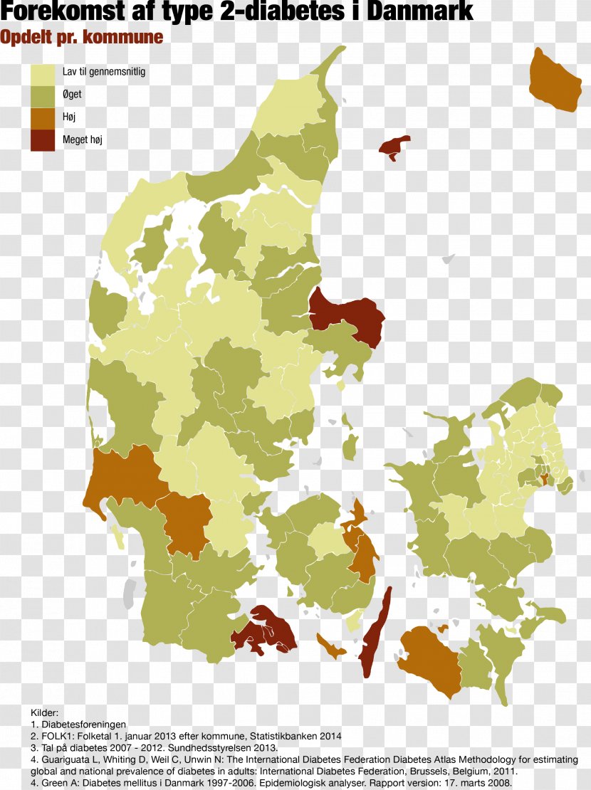 Map Ecoregion Tuberculosis Denmark Transparent PNG