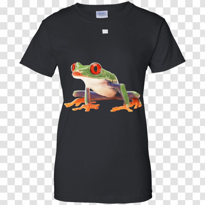 T-shirt Hoodie Sleeve Gildan Activewear - Frog Transparent PNG