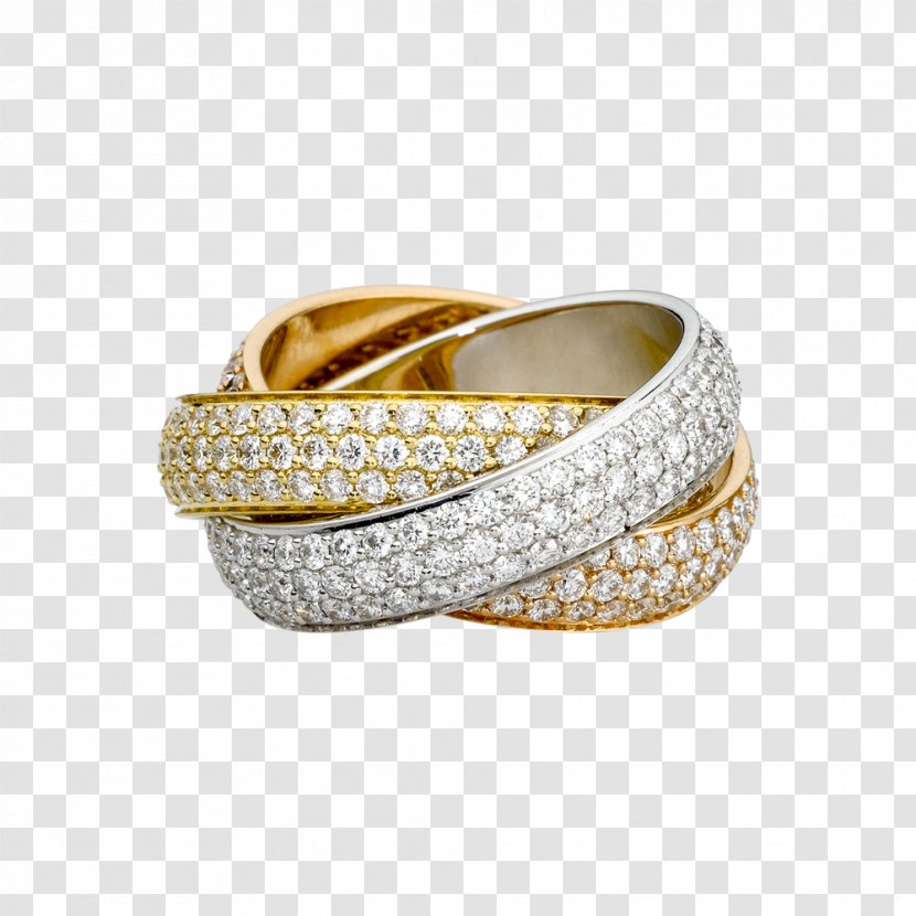Ring Size Cartier Jewellery Colored Gold - Jewelry Image Transparent PNG