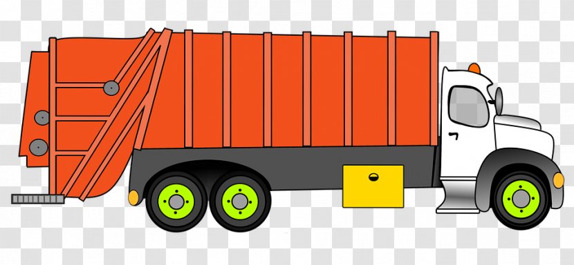 Car Pickup Truck Garbage Waste - Motor Vehicle - Fire Plan Transparent PNG