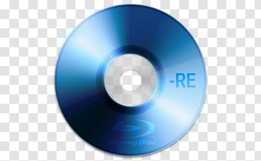 Compact Disc Blu-ray - Data Storage Device - Bluray Icon Transparent PNG