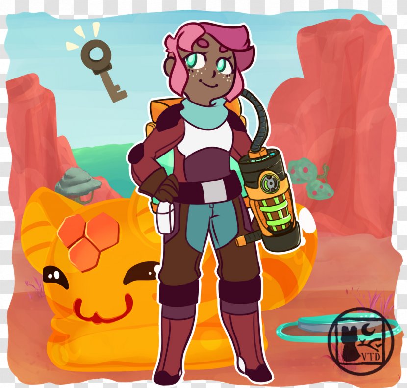 Slime Rancher Fan Art Character - Concept Transparent PNG