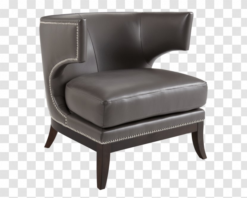 Wing Chair Club Couch アームチェア - Armrest Transparent PNG