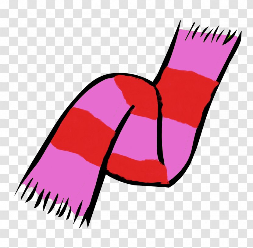Club Penguin Scarf Wikia - Pink - Gossip Transparent PNG