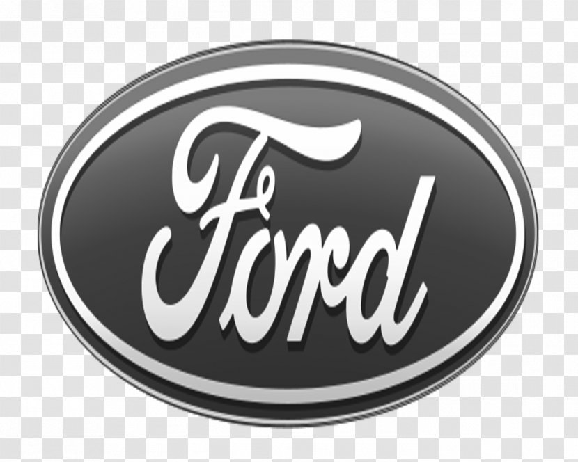 Ford Motor Company Logo Brand - Black And White Transparent PNG