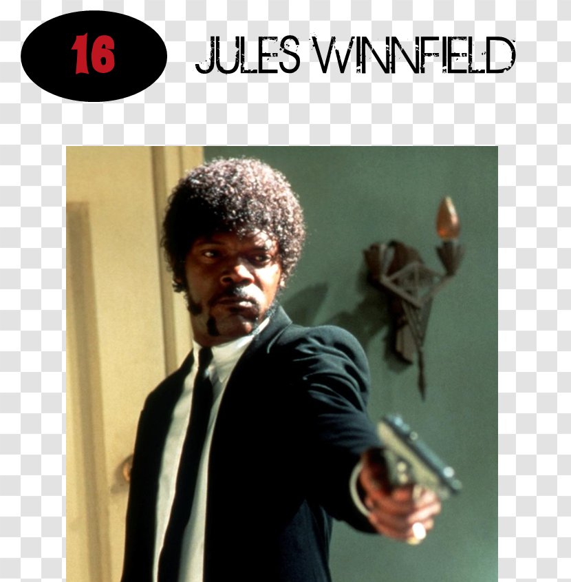 Pulp Fiction Samuel L. Jackson Jules Winnfield Nick Fury Film - Human Behavior - L Transparent PNG