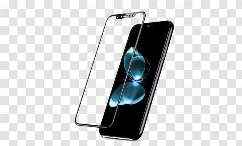 IPhone X Apple 8 Plus 6 Toughened Glass Transparent PNG
