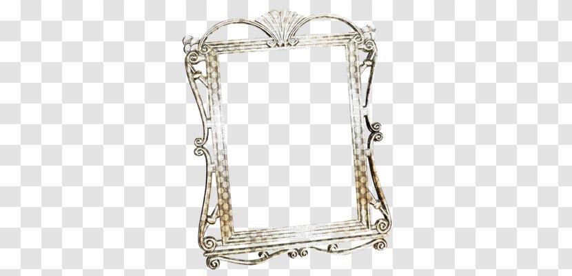 Picture Frames Silver Rectangle - Mirror Transparent PNG