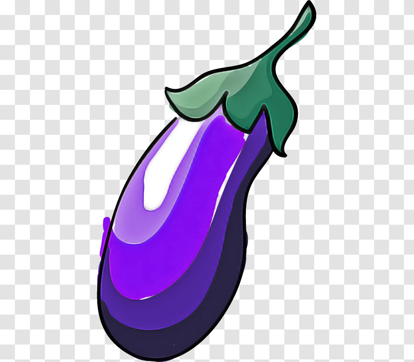 Eggplant Purple Violet Plant Vegetable Transparent PNG