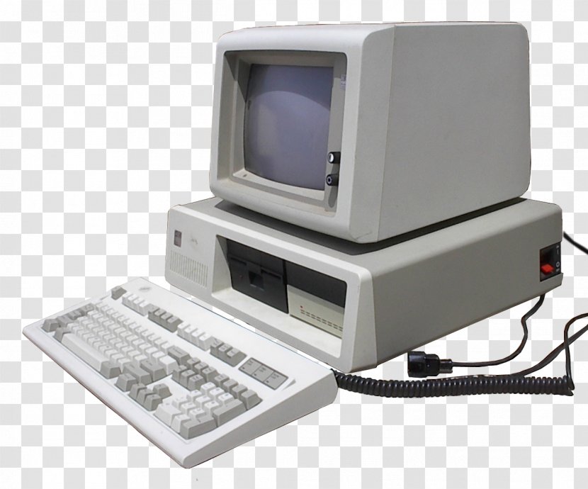 IBM Personal Computer PC Compatible - Medical Equipment - Vintage Transparent PNG