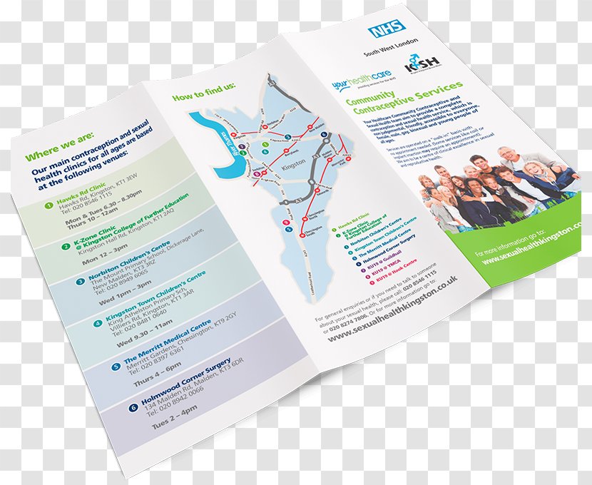 National Health Service Care Flyer Print Design - Web Transparent PNG