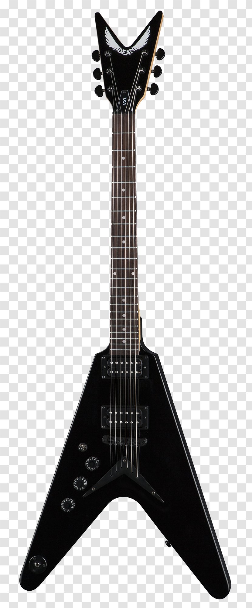 Electric Guitar Dean Guitars ESP Solid Body - Acoustic Transparent PNG