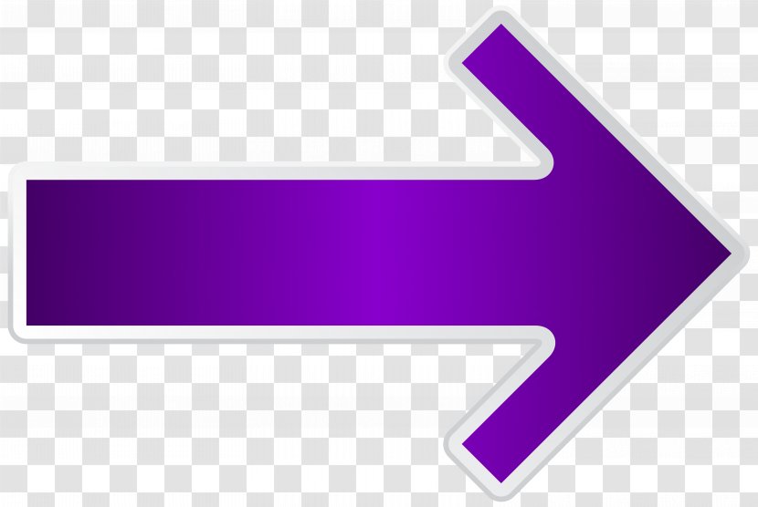 Line Triangle Brand - Pattern - Arrow Purple Right Transparent Clip Art Image Transparent PNG