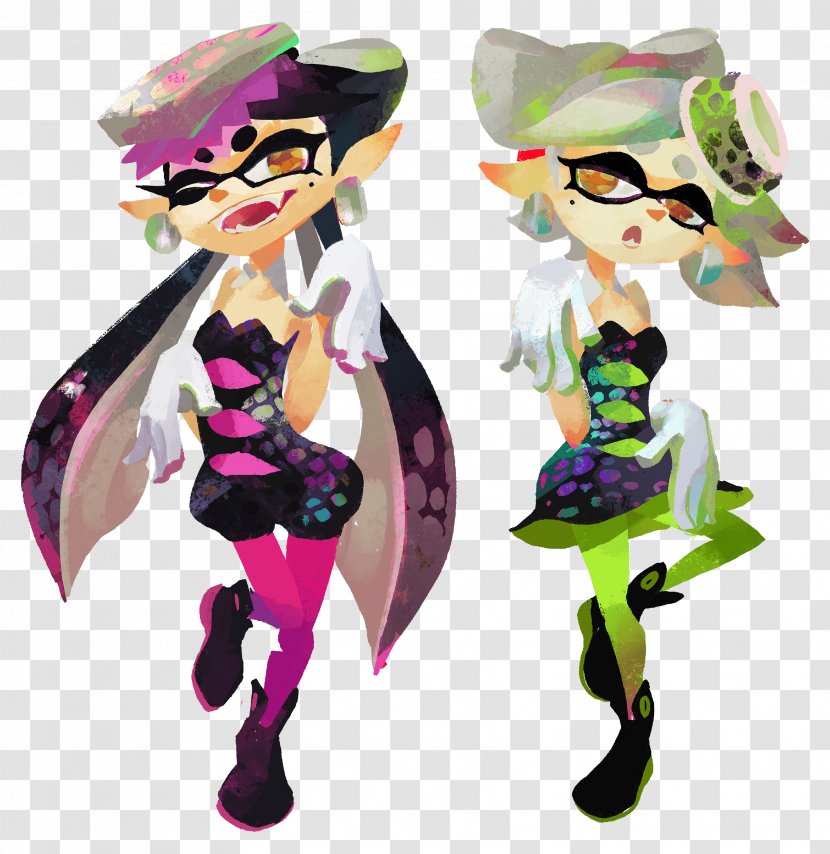 Splatoon 2 Squid As Food Wii U Game - Mythical Creature - Maria Transparent PNG