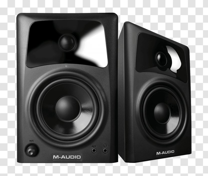 Studio Monitor Loudspeaker M-Audio AV32 / AV42 Computer Monitors Desktop Computers - Maudio - M Audio Transparent PNG