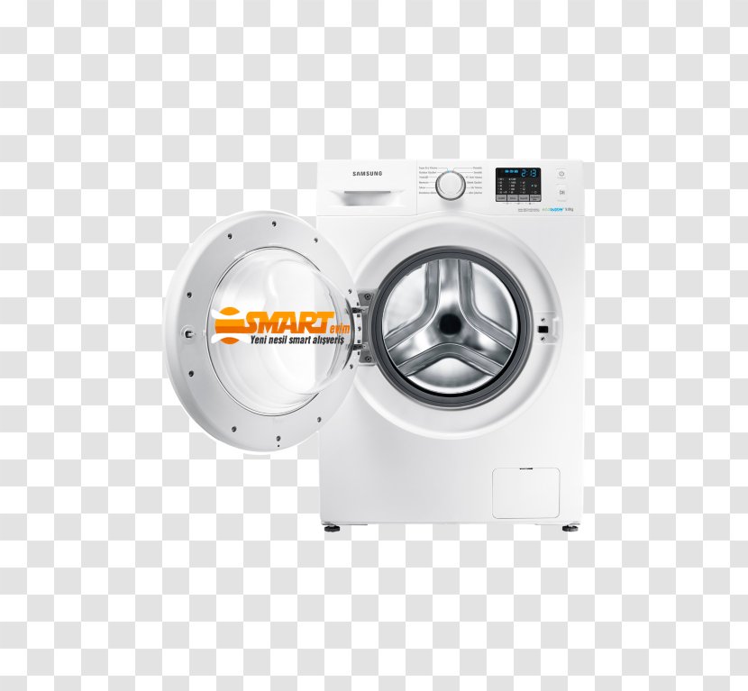 Washing Machines Samsung WW80J3473KW Laundry WF80F5E0W2W - Hardware Transparent PNG