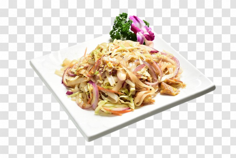 Lo Mein Chow Yakisoba Chinese Noodles Fried - Udon - Onion Scrambled Eggs Transparent PNG